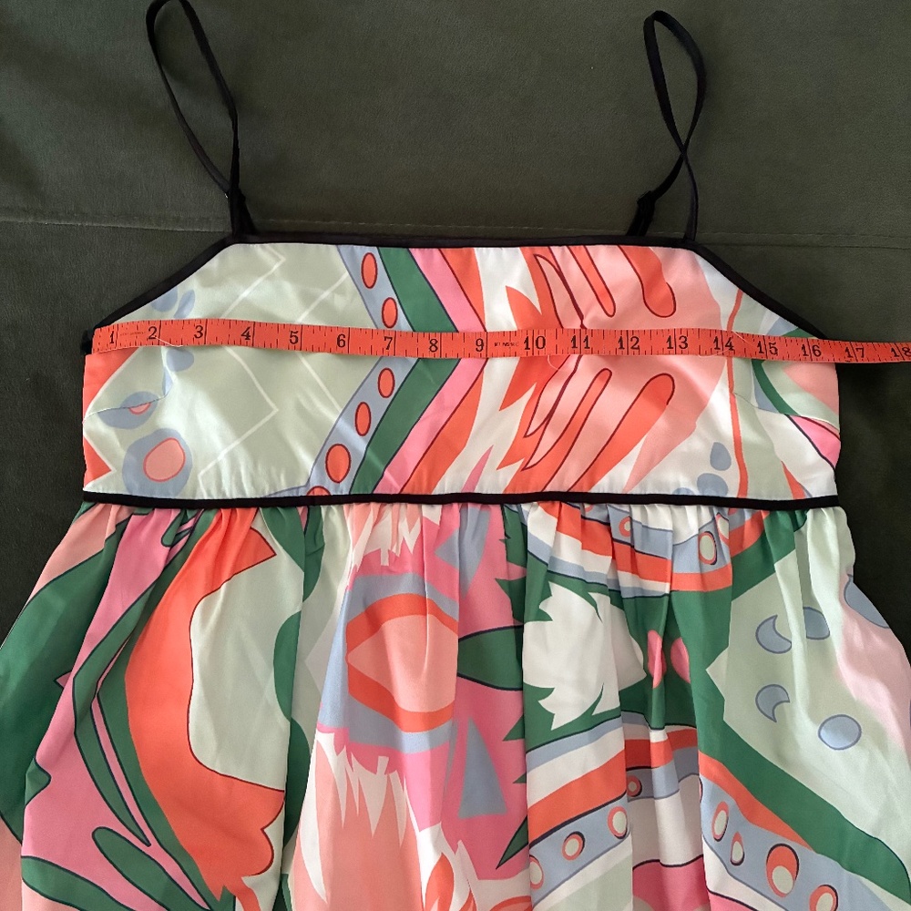 Vibrant Emilio Pucci inspired print midi dress from  English Factory M - Picture 9 of 13